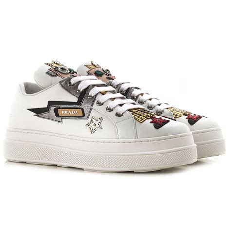 prada white sneakers women|Prada slip on sneakers women.